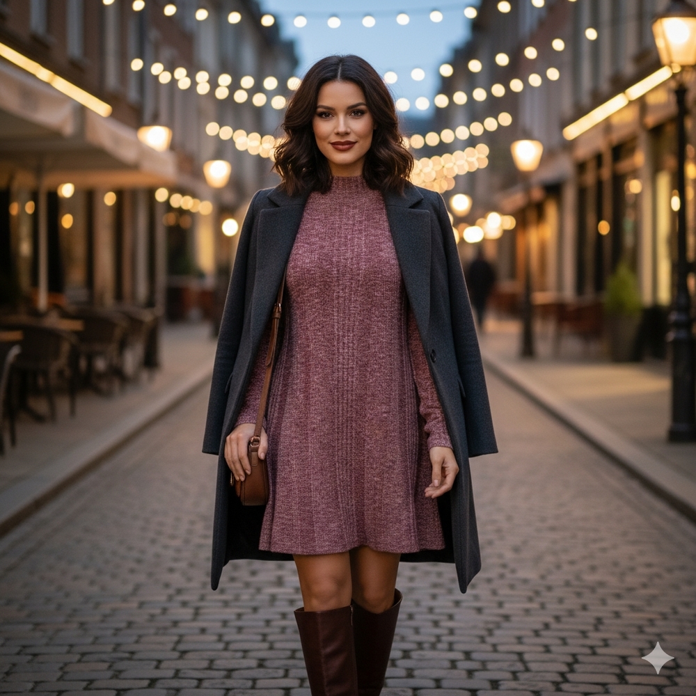 Mossimo Red Sweater Dress